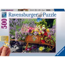 Ravensburger 500P Gold Puzzle Bouquet-136858