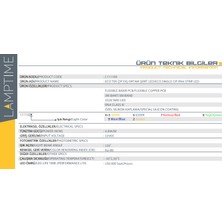 LAMPTIME Şerit Led Tek Çipli Dış Mekan Yeşil   111108 (5 Metre)