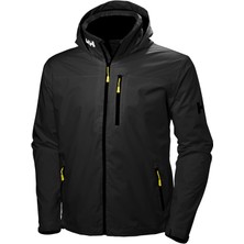 Helly Hansen Crew Kapişonlu Midlayer Erkek Siyah Mont 33874-990