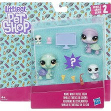 Littlest Pet Shop Minişler Movie Night Turtle Crew Miniş Ailesi