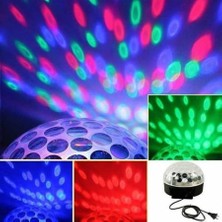 Ferled Mp3 Çalar Hoparlör Disko Sahne Topu Rgb Led Işık