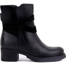 Sail Laker's - Siyah Süet Deri Kadın Bot