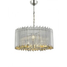 AVONNI AV-60056-K50 Krom Kaplama Modern Avize E14 Metal 50cm