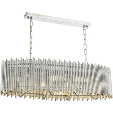 AVONNI AV-60056-K80X30 Krom Kaplama Modern Avize E14 Metal 80x30cm