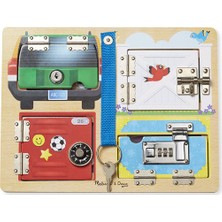 Melissa&Doug Ahşap Kilit Ve Çilingir Tahtası