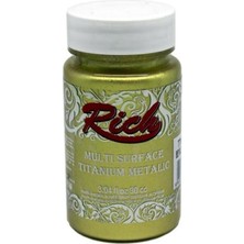 Rich Multi Surface Titanium 2520 Altın Metalik 90 Cc