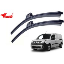 Inwells Renault Kangoo / Silecek, Muz Tipi, Takım, 580mm-530mm
