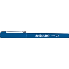Artline 200 İnce Uçlu (0.4 mm) Yazı Ve Çizim Kalemi Royal Mavi