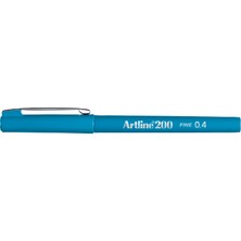Artline 200 İnce Uçlu (0.4 mm) Yazı Ve Çizim Kalemi Gök Mavi