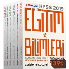 Yediiklim Yayınları 2019 Eğitim Bilimleri Tamamı Çözümlü Modüler Soru Bankası