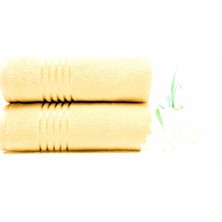 Özdilek 2 Adet Belda El Yüz Havlusu Sarı