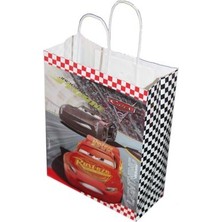 Partici Cars Büküm Saplı Çanta 18x24 cm 12'li