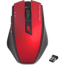 Everest Smw-77K Usb Ergonomik Kırmızı 2.4Ghz Optik Wireless Mouse