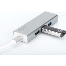 Digitus 3 Port Usb 3.0 Hub, 3 X Usb 3.0 Usb-A Dişi Konnektör