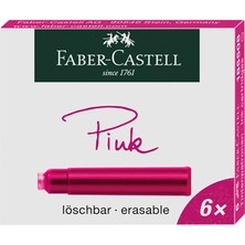 Faber-Castell DK Kartuş, Pembe 6'lı