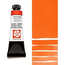 Daniel Smith Extra Fine Tüp Sulu Boya 15 ml Pyrrol Orange Renkli Yüksek Pigmentli Boya