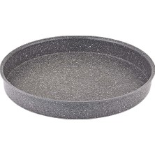 O.M.S. Collection 3412 Granit 34*5 Yuvarlak Ekonomik Tepsi