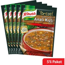 Knorr Hazır Çorba Köfteli Ve Bulgurlu Analı Kızlı 5'li Paket