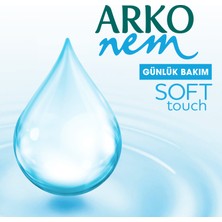 Arko Nem Soft Touch Nemlendirici Bakım 2'li El ve Vücut Kremi 2 x 300 ml