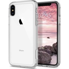 Spigen Apple iPhone XS / iPhone X Kılıf Crystal Hybrid Crystal Clear - 063CS25140