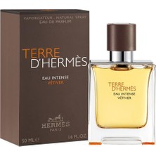 Hermes Terre D'Hermes Eau Intense Vetiver Edp 50 ml Erkek Parfümü