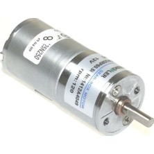 Keskinler 12V 120Rpm 25mm Redüktörlü Dc Motor