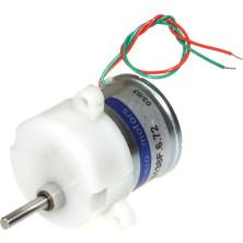 Keskinler DC Eksantrik Mikro Motor 12V 6RPM Plastik Dişli 33mm B138F.6.72