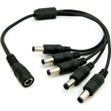 Keskinler 5 Başlı DC Adaptör Çoklayıcı Kablo