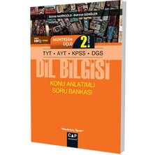 Çap Yayınları TYT AYT KPSS DGS Dil Bilgisi Muhteşem Üçlü 2. Kitap Konu Anlatımlı Soru Bankası - Emine Habiboğlu