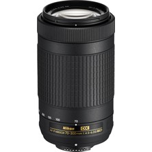 Nikon AF-P DX Nikkor 70-300mm Lens (Distribütör Garantili)