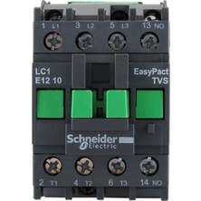 Schneider Electric Lc1E1210M5 -  E Serisi 5,5Kw 12A 220V 1Na Ac Kontaktör
