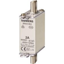 Siemens 3Na3817 -  Nh Bıçaklı Sigorta Buşonu 40A Boy:000