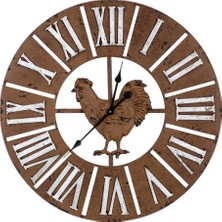 Vitale Dragon Horoz Model Duvar Saati