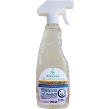 Terlans Motor Jant Temizleyici Hızlı Cila Torpido Parlatıcı 3 x 500 ml + Mikrofiber Bez ve Uygulama Süngeri