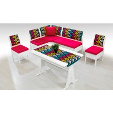 Aras Mutfak Köşe Takımı - Pembe