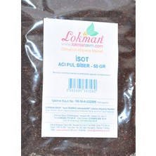 Lokman Avm İsot Acı Pul Biber 50 gr Pkt