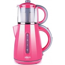 STILEVS CAYS CM-16 CAY MAKINESI - PEMBE&GRI