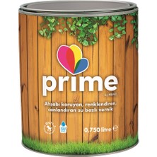 Hemel Prime Su Bazlı Koruyucu Vernik 0,75 Lt  Çam  Rengi