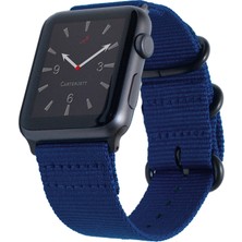 Akıllıphone Ally Apple Watch Uyumlu İçin 38Mm 1,2,3 Nylon Kayış 3 Tokalı