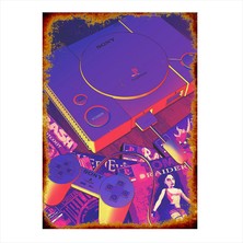 Cakasepetim Ahşap Tablo Sony Playstation