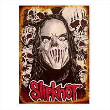 Cakasepetim Ahşap Tablo Slipknot Posteri