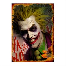 Cakasepetim Ahşap Tablo Joker Posteri