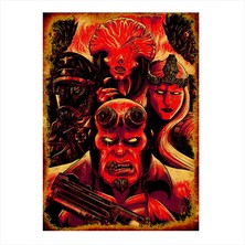 Cakasepetim Ahşap Tablo Hell Boy