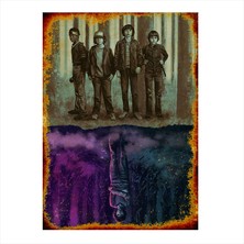 Cakasepetim Ahşap Tablo  Stranger Things Dizi Posteri