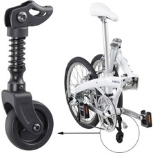 Dahon Park Ayağı Landing Gear Tekerlekli Siyah