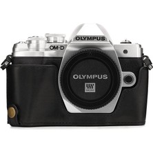 Megagear MG1350 Olympus Om-D E-M10 Mark Iıı Deri Kamera Çantası