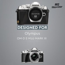 Megagear MG1350 Olympus Om-D E-M10 Mark Iıı Deri Kamera Çantası