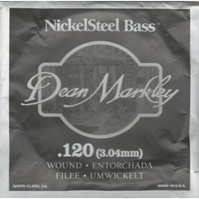Dean Markley Nickel Steel Bass .120 Bas Gitar Tek Tel
