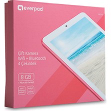 Everest Everpad DC-718 8GB 7" HD Android Tablet Kırmızı