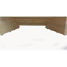 Wooden Gold Ergonomik Masa Altı Ayaklık Ayak Desteği Ofis Tarzı Kaymaz Tabanlı